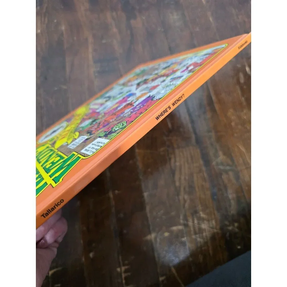 Vintage 90s Where's Wendy the Witch Search and Find Book